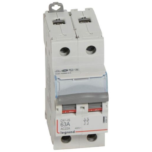 Изображение Выключатель-разъединитель 2п 63А DX3 Leg 406441