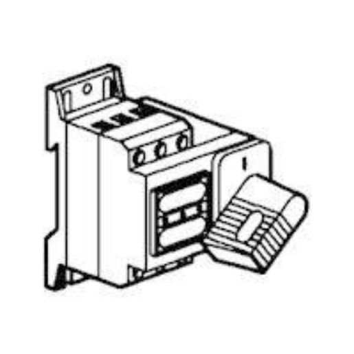 Изображение Выключатель Vistop 3P 32А фронт. прив. черн. Leg 022500