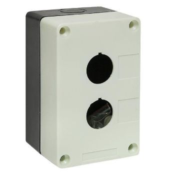 Изображение Корпус КП 102 2 кнопки белый EKF cpb-102-w