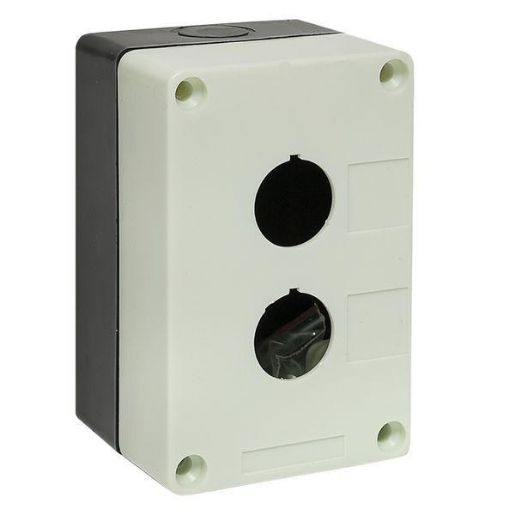 Изображение Корпус КП 102 2 кнопки белый EKF cpb-102-w