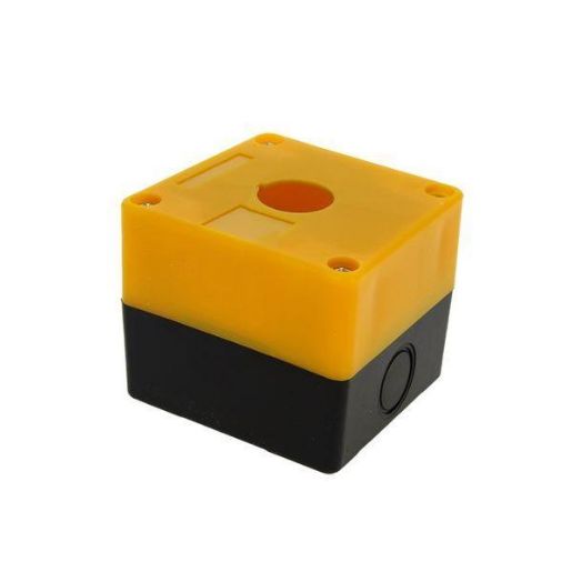 Изображение Корпус КП 101 1 кнопка желт. EKF cpb-101-o