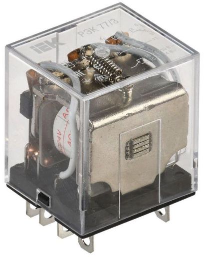 Изображение Реле РЭК 77-3 10А 24В AC IEK RRP10-3-10-024A