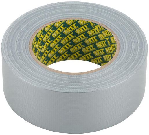 Изображение Лента клейкая универсальная армированная "Ductape" 48ммх50м FIT 11750