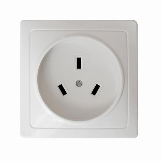 Изображение Розетка 1-м ОП 32А 250В IP20 2P+N для плиты с заземл. бел. Universal 5314