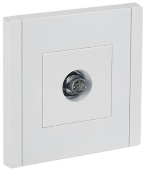 Изображение Розетка TV оконечная FORTE&PIANO FP228 бел. IEK FP-A10-O-K01