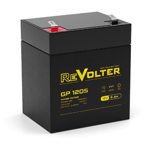 Изображение Аккумулятор 12В 5.5А.ч GP 1205 REVOLTER 4614040020014