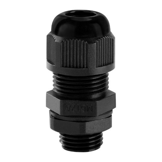 Изображение Ввод кабельный MG12 IP68 черн. TOKOV ELECTRIC TKE-MG-12-B