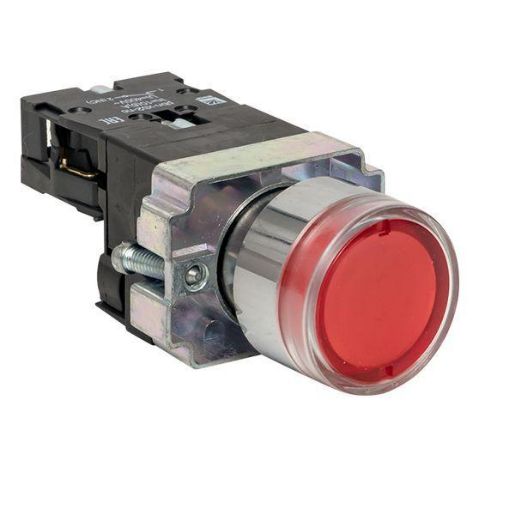 Изображение Кнопка BA42 с подсветкой 230В красн. NC PROxima EKF xb2-bw42-230