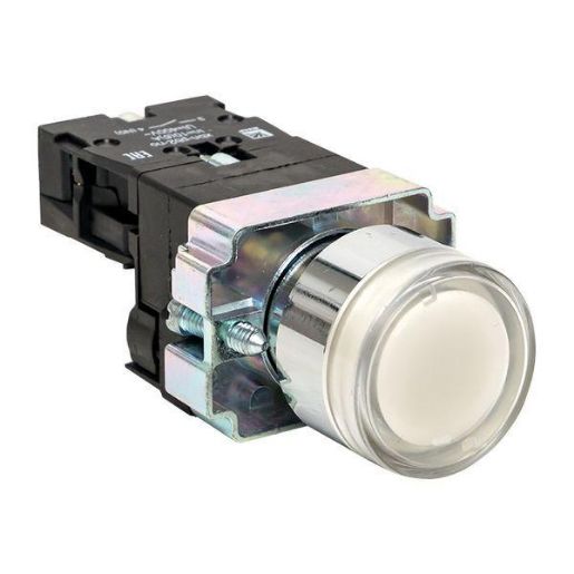 Изображение Кнопка BA21 с подсветкой 24В бел. NO PROxima EKF xb2-bw21-24