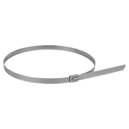 Изображение Хомут AISI 304 7.9х520 нерж. сталь FlexLock (уп.10шт) PROxima EKF plc-fl-tss-304-7.9x520-r