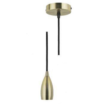 Изображение Патрон декоративный DLC-T-S32/E27 TS/1M/BL BRONZE Techno провод 1м и крепление алюм. Uniel UL-00005288