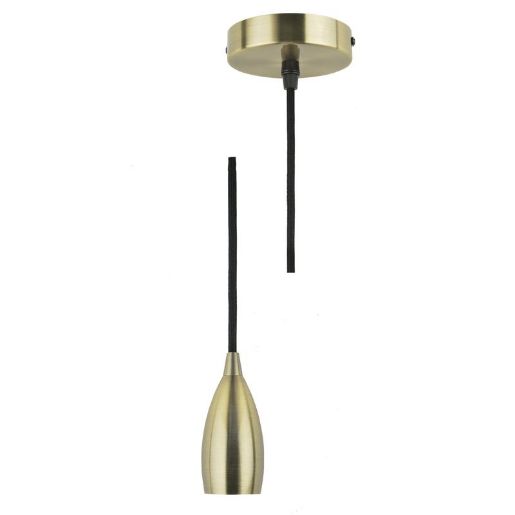 Изображение Патрон декоративный DLC-T-S32/E27 TS/1M/BL BRONZE Techno провод 1м и крепление алюм. Uniel UL-00005288