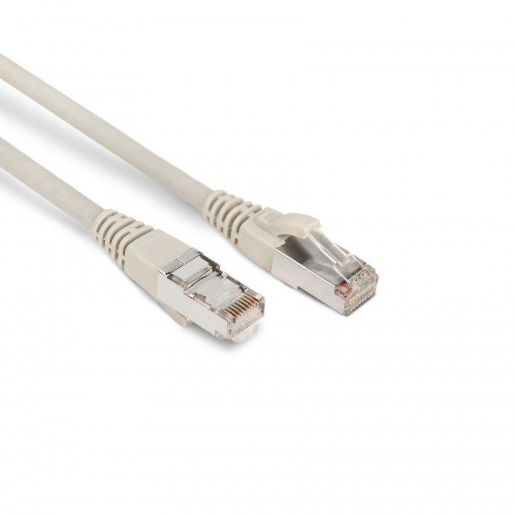 Изображение Патч-корд PC-LPM-STP-RJ45-RJ45-C6-10M-LSZH-GY F/UTP экран. кат.6 LSZH 10м сер. Hyperline 42409
