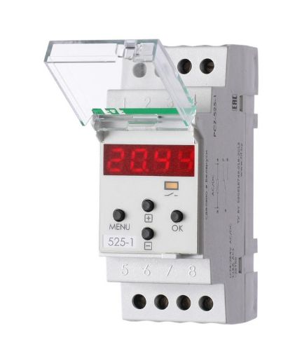 Изображение Реле времени астрономическое PCZ-525-1 16А 24-264В AC/DC 1п IP20 F&F EA02.002.011