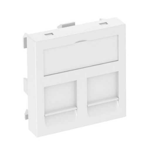 Изображение Корпус розетки компьютерной 2-м DTG-2RM RW1 для RJ45 OBO 6119292