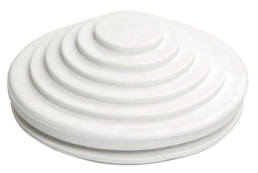 Изображение Сальник d25мм (d отверст. 32мм) бел. IEK YSA40-25-32-68-K01