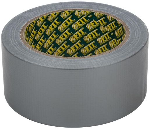 Изображение Лента клейкая универсальная армированная "Ductape" 48ммх25м FIT 11725