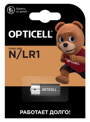 Изображение Элемент питания алкалиновый N/LR1 1.5В (блист.1шт) Specialty Opticell 5070003