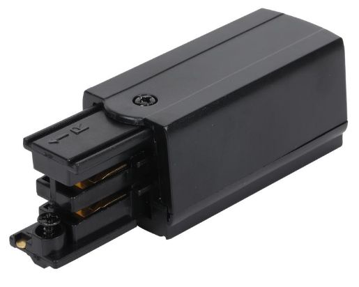 Изображение Ввод питания правый RS 3C TRACK PCR BK 65х32мм черн. Русский Свет 19131021021
