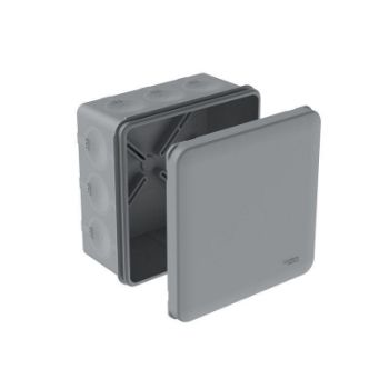 Изображение Коробка распределительная MultiBox IP66 100х100х50 DIY (со стикером) сер. SE IMT351981