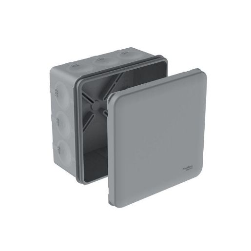 Изображение Коробка распределительная MultiBox IP66 100х100х50 DIY (со стикером) сер. SE IMT351981