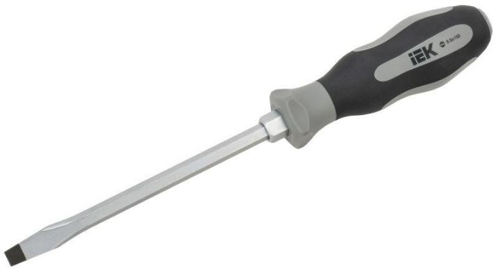 Изображение Отвертка ударная SL8.0х150 Т2 ARMA2L 5 IEK A2L5-SC20-T2-SL-80-150