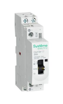 Изображение Контактор 2п City9 Set 2НО 20А AC 230В-230В SE C9C32220