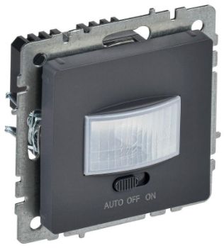 Изображение Датчик движения BRITE ДС10-1-БрГ механизм графит IEK BR-MS10-N-150-05-K53