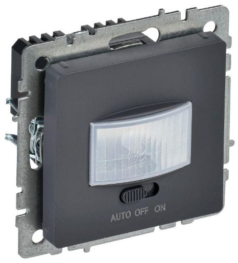 Изображение Датчик движения BRITE ДС10-1-БрГ механизм графит IEK BR-MS10-N-150-05-K53