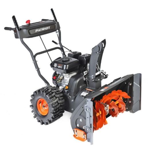 Изображение Снегоуборщик PS 603 7.0 л.с. стартер ручной ковш 66см колеса Winter Extreme 14х5.50-6 PATRIOT 426108603