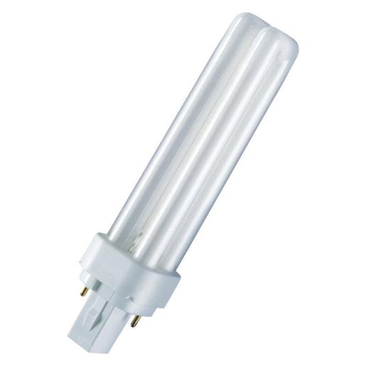 Изображение Лампа люминесцентная компактная DULUX D 26Вт/840 G24d-3 OSRAM 4099854123047