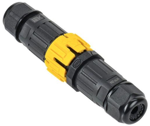 Изображение Коннектор кабельный герметичный WTP-204 3 PIN IP68 IEK UWC30-I-020-3-68