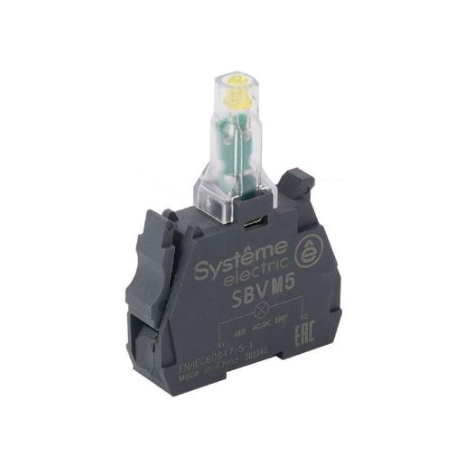 Изображение Блок световой светодиодный 230-240В AC желт. SE SBVM5