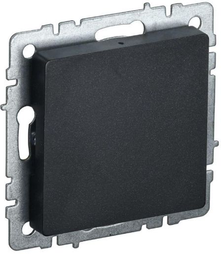 Изображение Заглушка c суппортом BRITE МЗ10-БрЧ механизм черн. IEK BR-PL10-K02