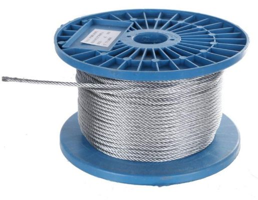 Изображение Трос стальной DIN 3055 4мм (уп.200м) Промрукав PR08.3825