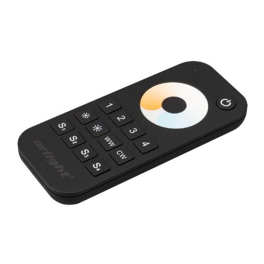 Изображение Пульт SMART-R34-MIX Black (4 зоны 2.4G) IP20 пластик Arlight 031936