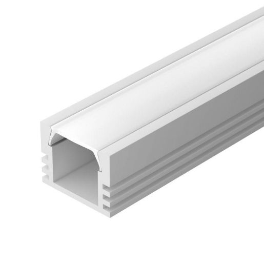 Изображение Профиль PDS-S-2000 ANOD White алюм. L2000 Arlight 018270