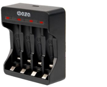 Изображение Устройство зарядное B-95USB Ni-Cd/Ni-MH (4хAA/4хAAA/1х9В "Крона") индикатор зарядки питание от USB кабель MicroUSB-USB в компл. ФАZА 5038899