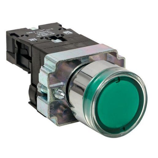 Изображение Кнопка BA31 с подсветкой 24В зел. NO PROxima EKF xb2-bw31-24
