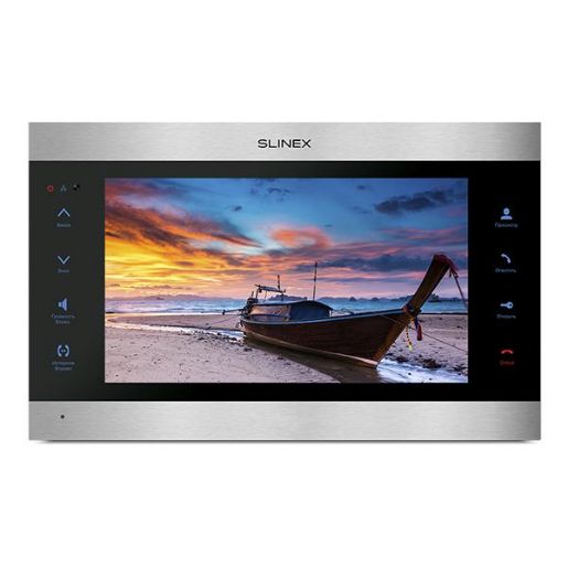 Изображение Видеодомофон SL-10IPTHD серебр./черн. Slinex ПО-00002217
