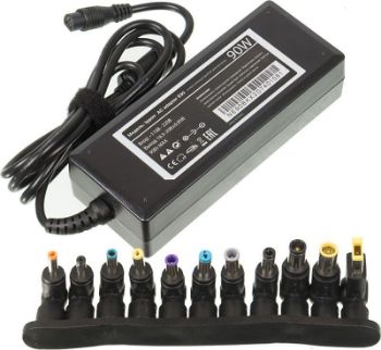 Изображение Адаптер питания E90 автоматич. 90Вт 18.5-20В 11-connectors 4.5А от бытовой электросети LED индикатор IPPON 651780