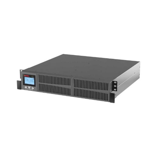 Изображение Источник бесперебойного питания Онлайн для Small Rackmount 2000 ВА/1800Вт 1/1 8xIEC C13 EPO USB RS-232 Rack 2U 4х9А.ч DKC SMALLR2A5I