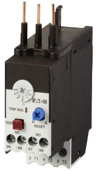 Изображение Реле перегрузки 1НЗ+1НО 1.6...2.4А для контакторов DILMT7…12 T12-2.4 EATON 190936