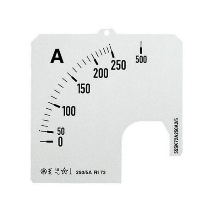 Изображение Шкала для амперметра SCL-A1-80/72 ABB 2CSG112179R5011