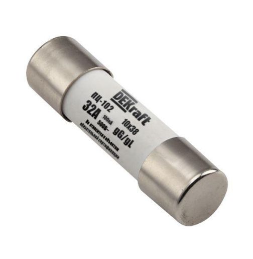 Изображение Предохранитель ПЦ-102 6А 10х38 DEKraft 21362DEK