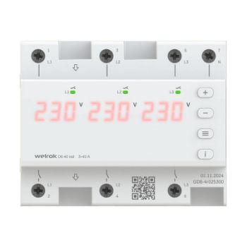 Изображение Реле напряжения D6-40 red Welrok 4660251140397