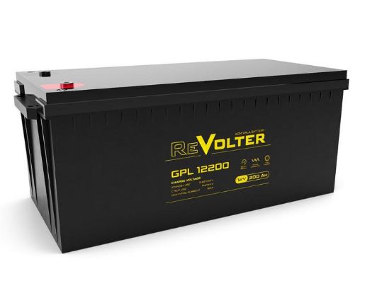 Изображение Аккумулятор 12В 200А.ч GPL 12200 REVOLTER 4614040030034