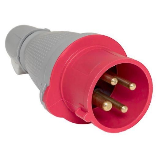 Изображение Вилка переносная 014 3Р+РЕ 16А 380В IP44 PROxima EKF ps-014-16-380-PRO