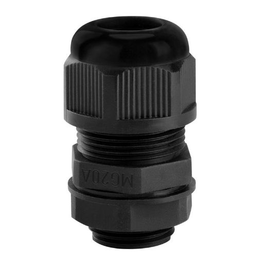 Изображение Ввод кабельный MG20 IP68 черн. TOKOV ELECTRIC TKE-MG-20-B