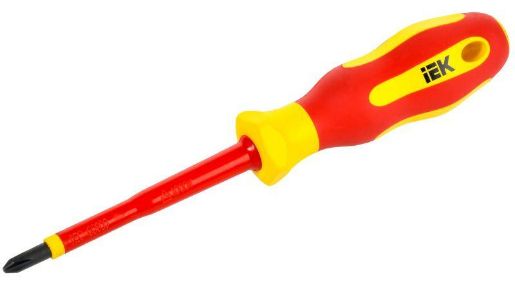 Изображение Отвертка диэлектрическая PH2х100 Т2 ARMA2L 5 IEK A2L5-SC30-T2-PH-20-100